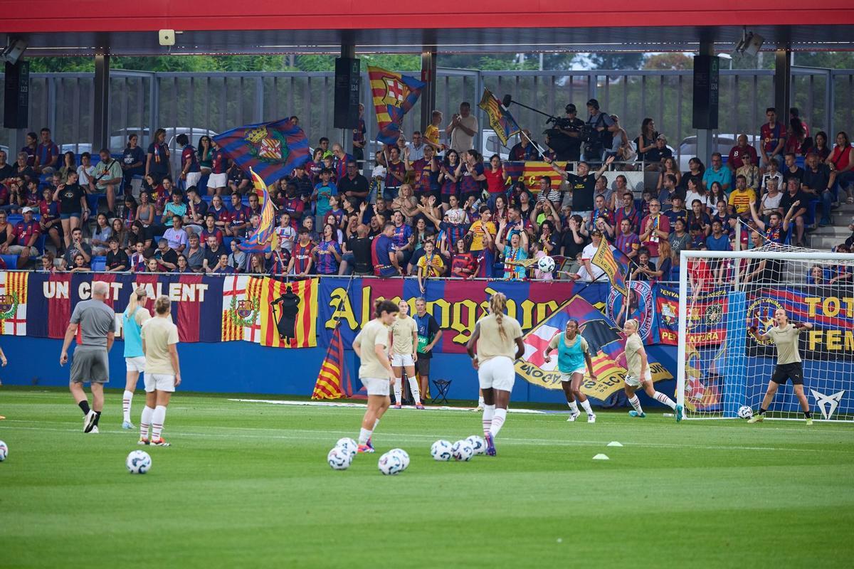 FC Barcelona - AC Milan, el Gamper femenino, en imágenes.