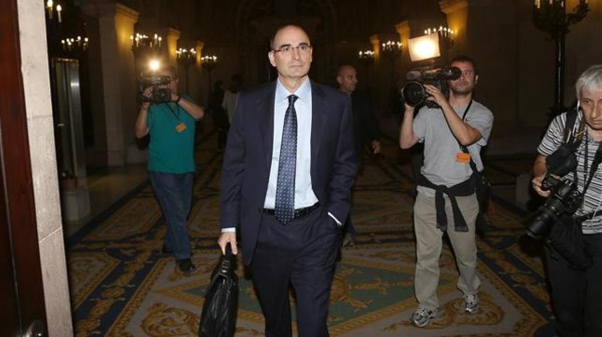 Feliu Formosa, al Parlament. Feliu Formosa, al Parlament.