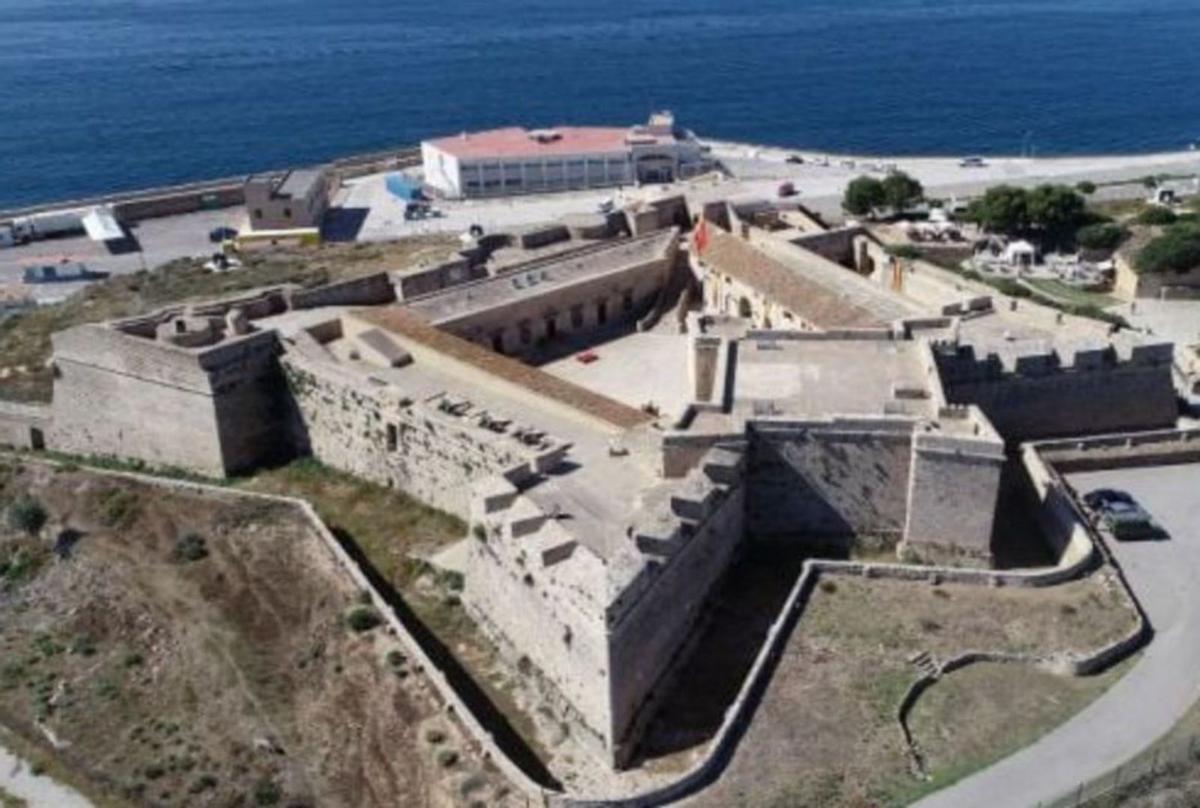 Vista aérea del Castillo de San Carlos.  | DM