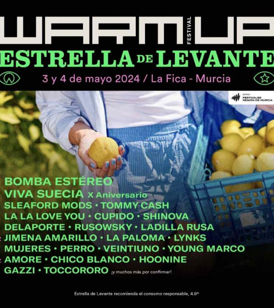 Festival Warm Up Estrella de Levante - 4 de mayo