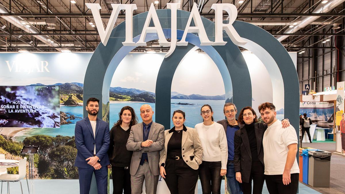 L'equip de 'Viajar' a Fitur, la cita anual del turisme internacional a Madrid