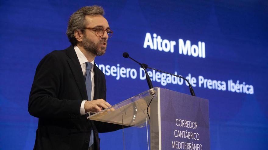 Aitor Moll: &quot;El corredor cantábrico-mediterráneo es uno de los proyectos más prometedores de nuestra historia reciente&quot;