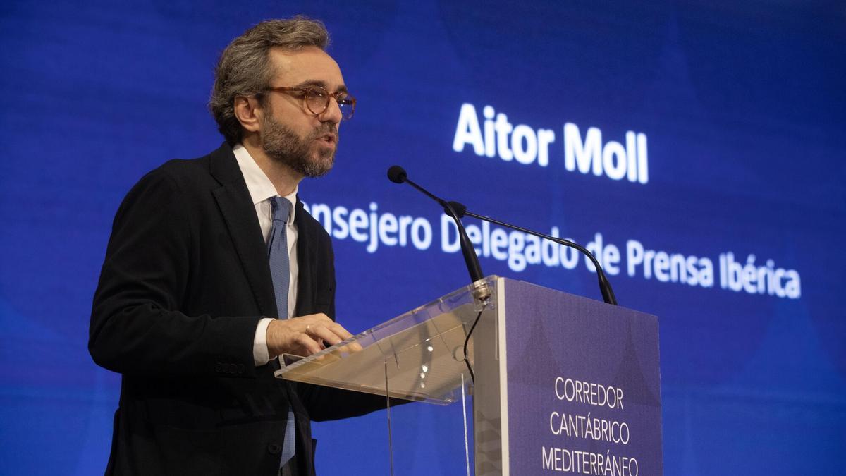 Aitor Moll, consejero delegado de Prensa Ibérica.