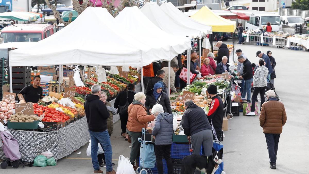 Parades del mercat de Platja d'Aro.