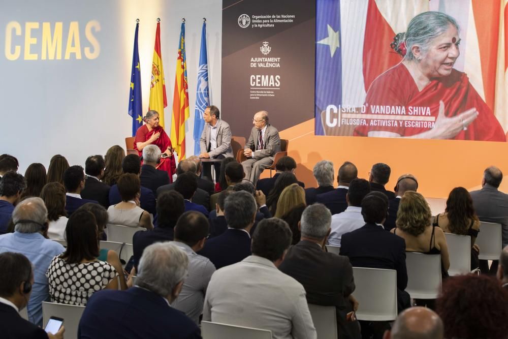 La reina Letizia inaugura el Centro Mundial para la Alimentación Sostenible en València