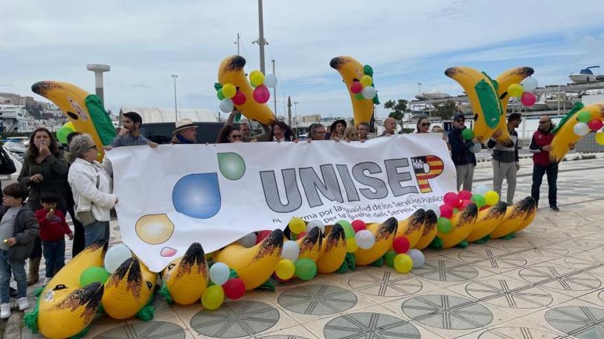 Nueva protesta de Unisep en Ibiza para igualar el plus de residencia al de Canarias