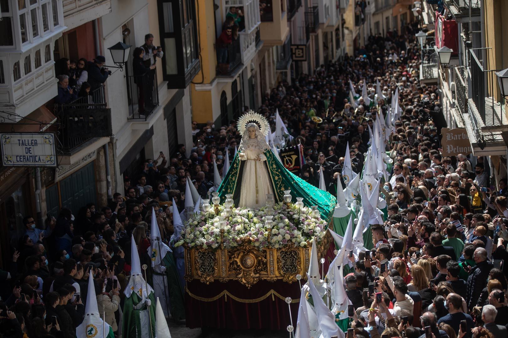 GALERÍA | Las mejores imágenes de la Virgen de la Esperanza por las calles de Zamora