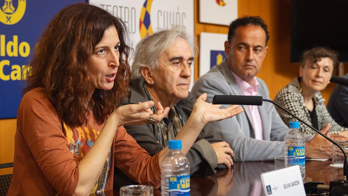 De izquierda a derecha, Silvia Garzón, Ricardo Iniesta, Serafín Sánchez y Juana Casado.