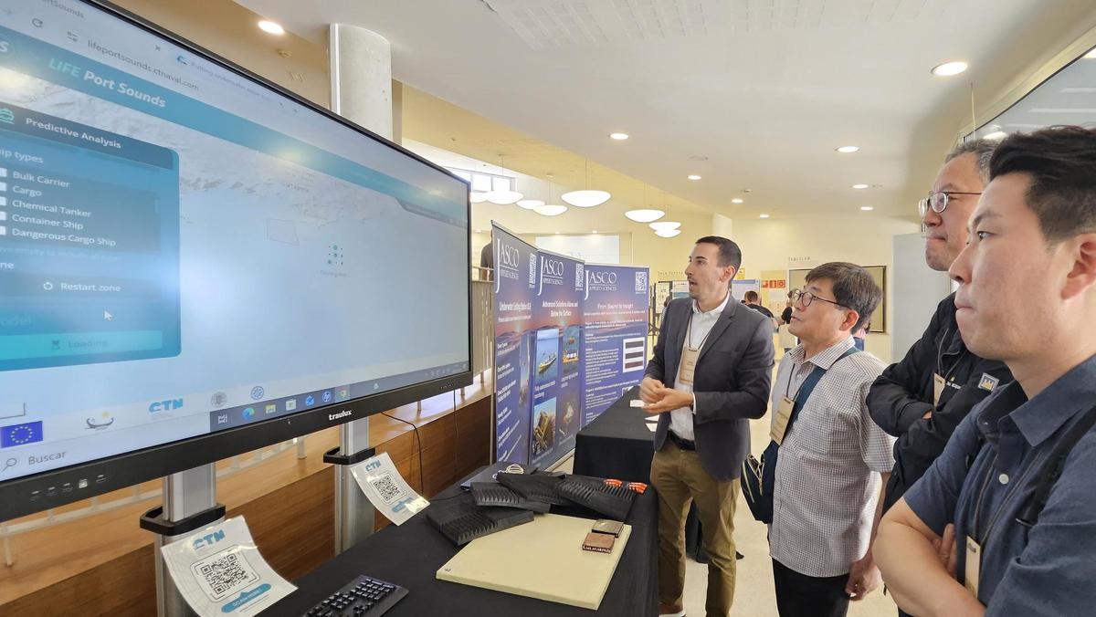 Presentación del 'traductor' de ruido oceánico en OCEANOISE 2026 de Cataluña
