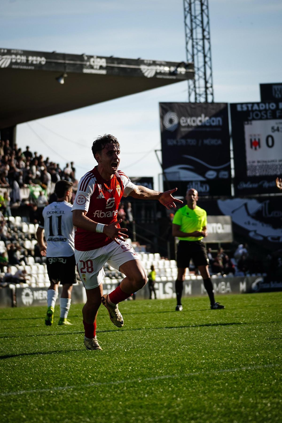 Ian Forns celebra su gol