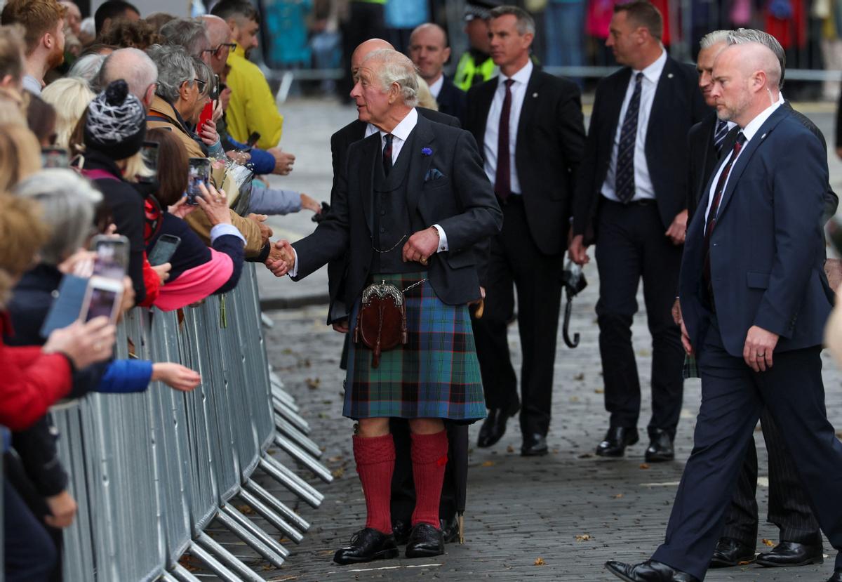 El rey Carlos III y Camila vuelven a Escocia: primer acto público tras el luto por la reina Isabel