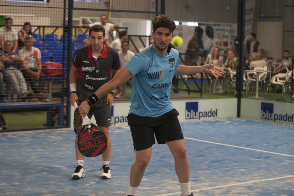 Se vivieron partidos muy intensos en las finales disputadas en Blupadel