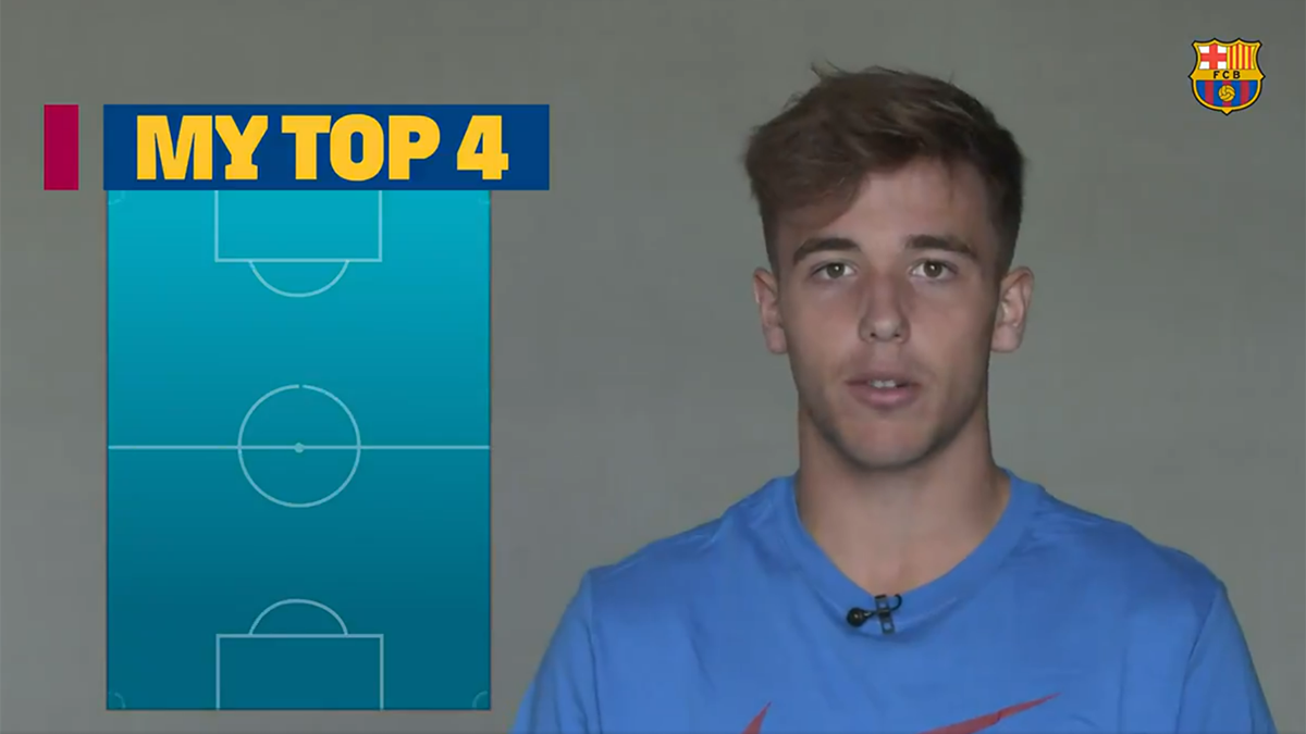 Nico González, jugador del FC Barcelona