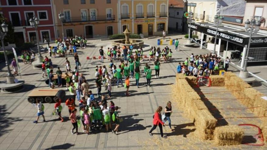 casi 200 alumnos ganan su medalla en reciclaje