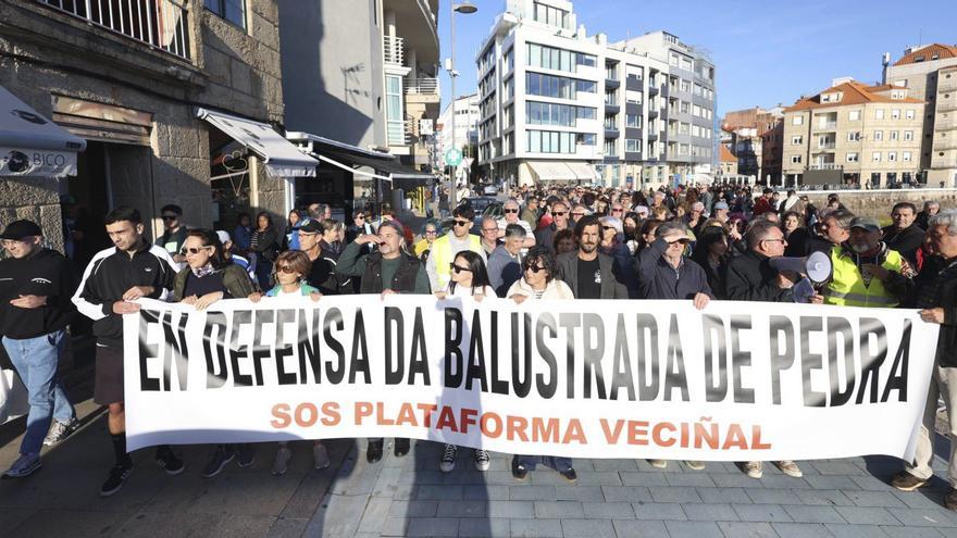 «La balaustrada de Silgar no se toca», nueva protesta contra la reforma