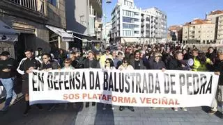 «La balaustrada de Silgar no se toca», nueva protesta contra la reforma