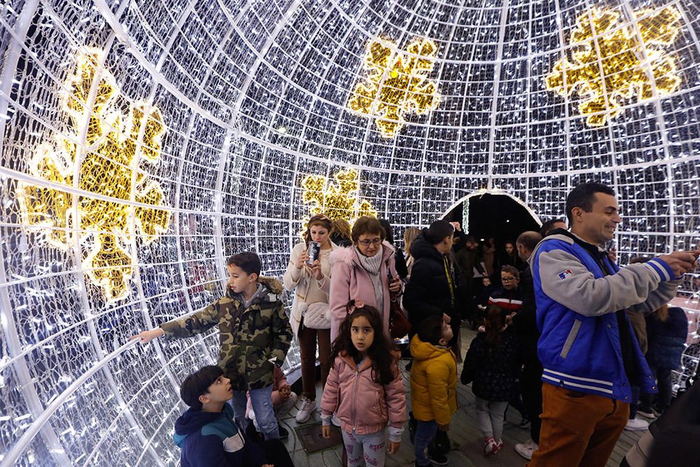 Encendido del alumbrado navideño en Sant Antoni