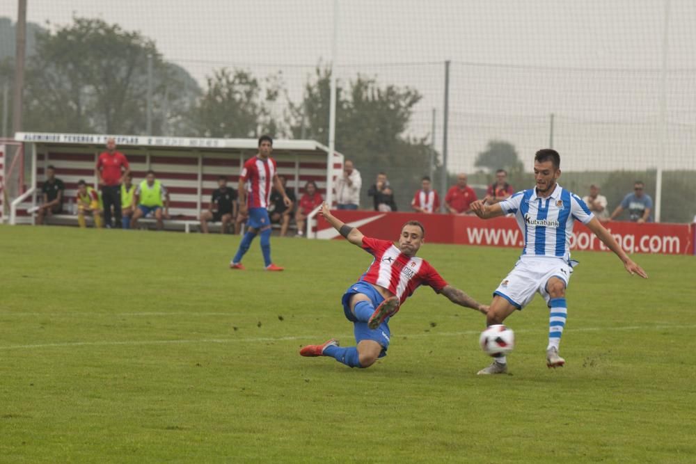 Sporting B - Real Sociedad B, en imágenes