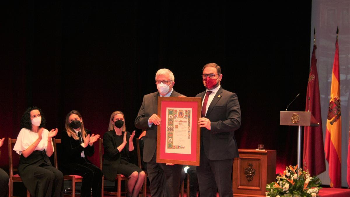 Manuel García Sánchez, presidente del Colegio de Enfermería.