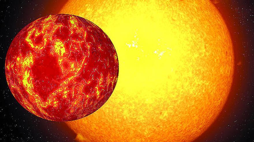 El Astrofísico descubre un planeta extrasolar