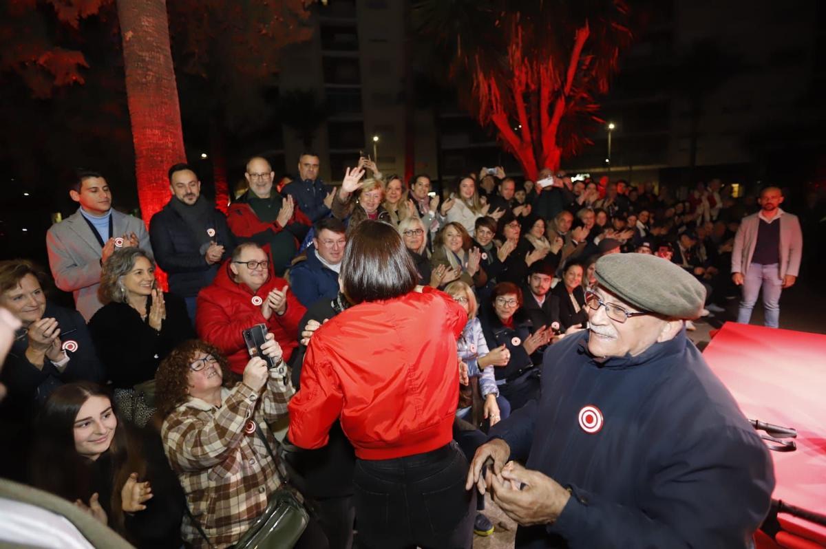 Diana Morant presenta su candidatura en Gandia