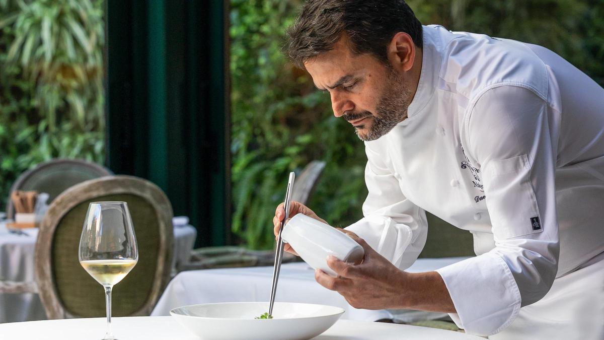 El chef David Romero, nuevo responsable gastronómico del Hotel Majestic.