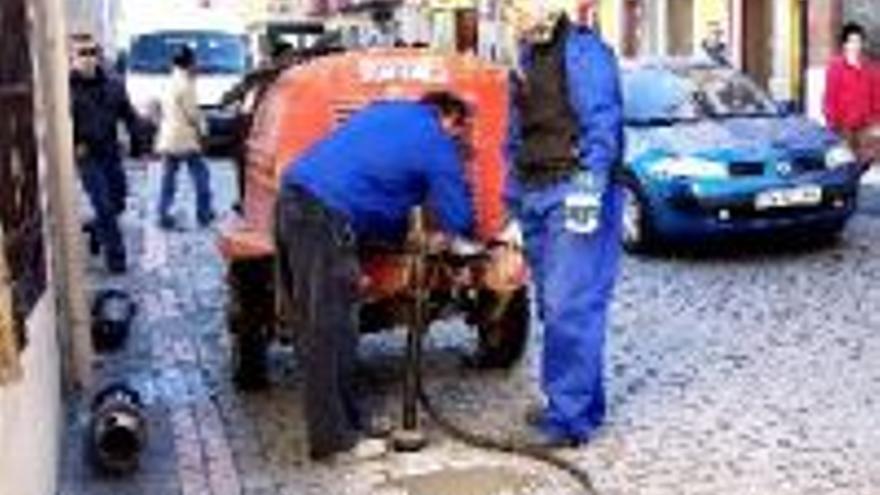 Las calles del centro se preparan para la cabalgata