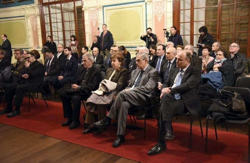 Entrega del premio de valores del Arzobispado a José Antonio Zarzalejos