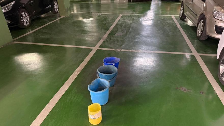 El PP denuncia goteras en el parking de La Uixola que se han agravado con unas obras
