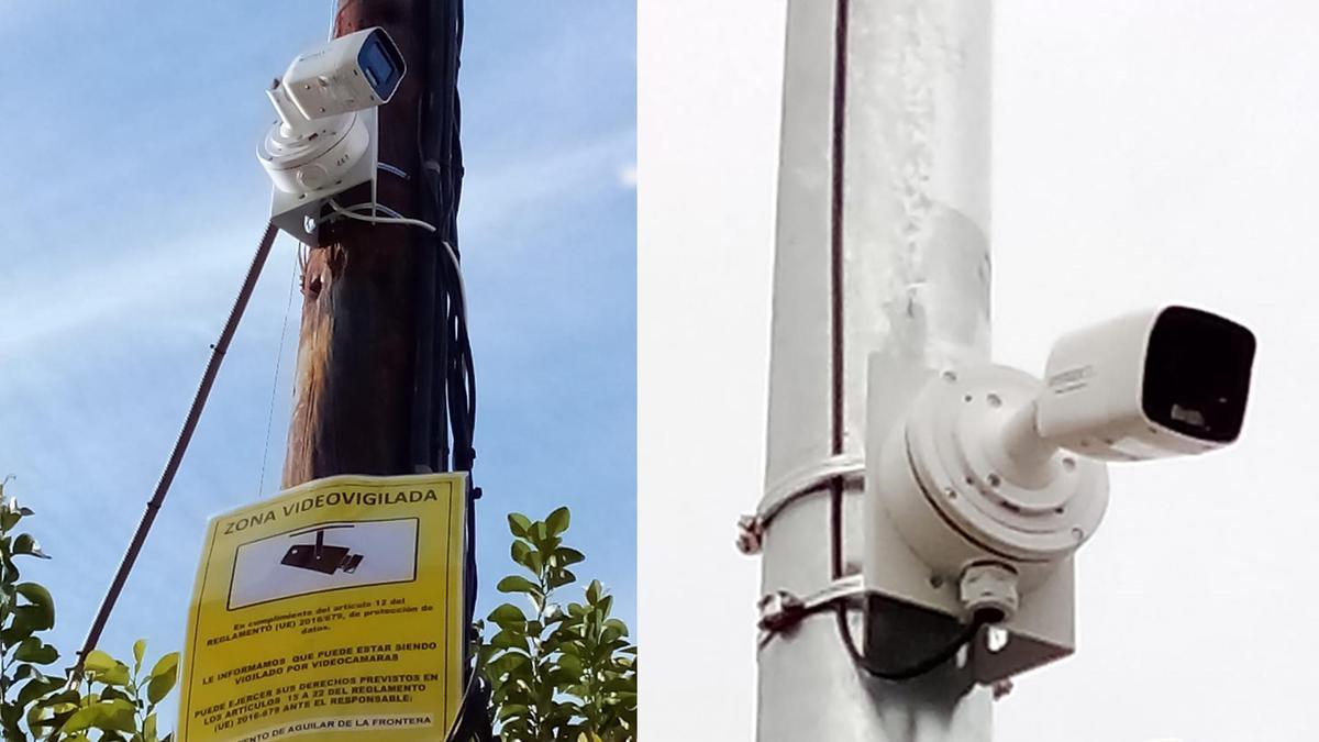 Cámaras de tráfico instaladas en Aguilar.