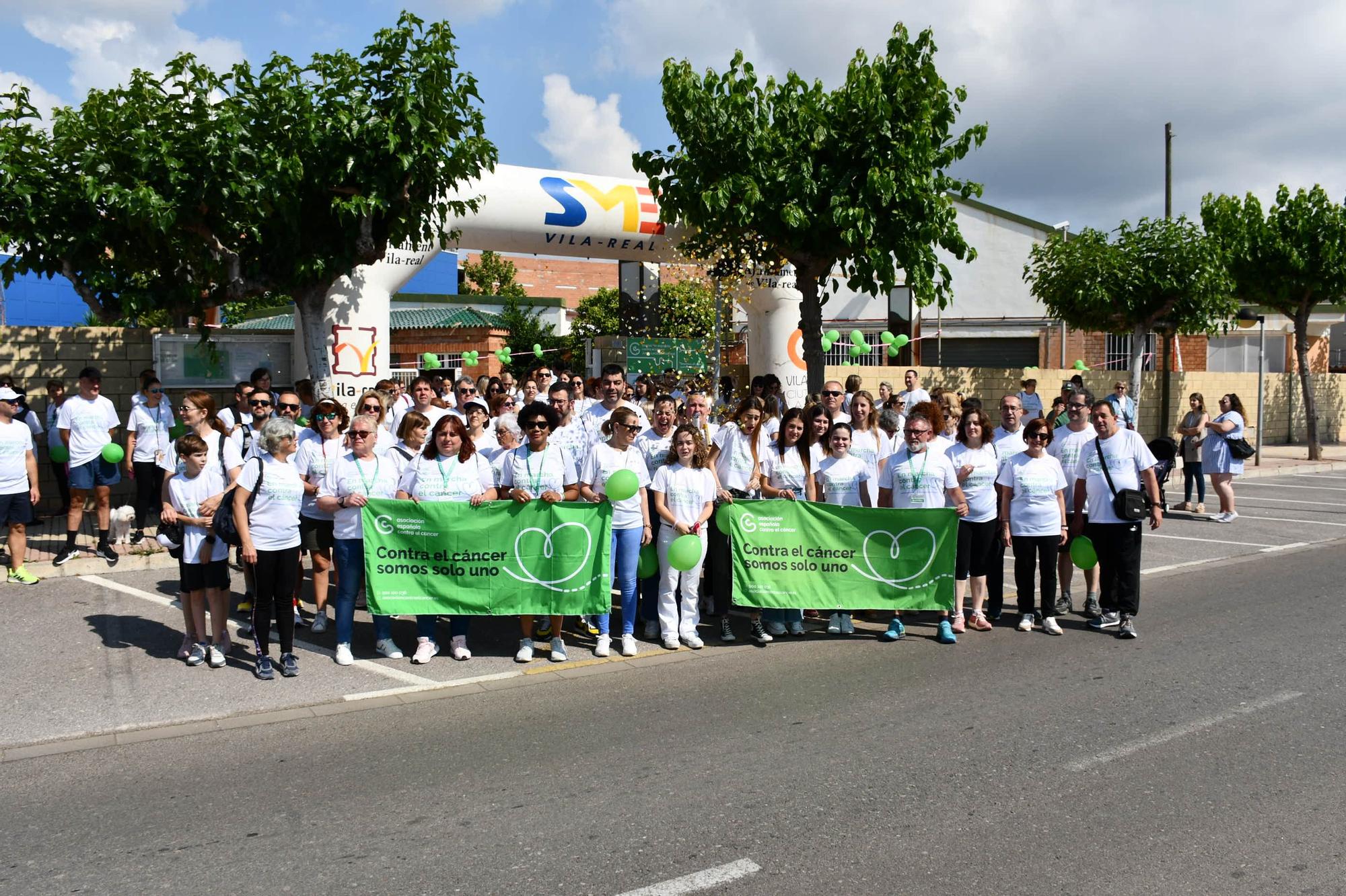 Todas las fotos de la marcha contra el cáncer de Vila-real