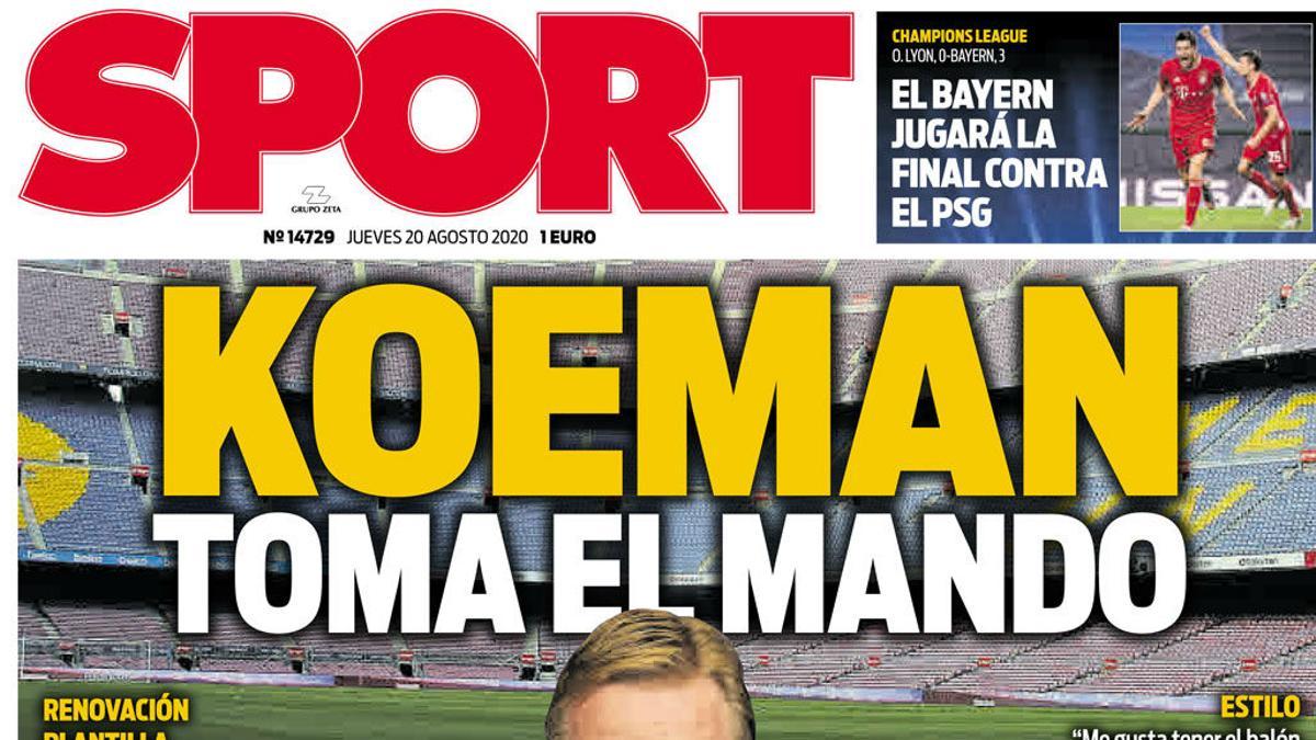 Koeman toma el mando