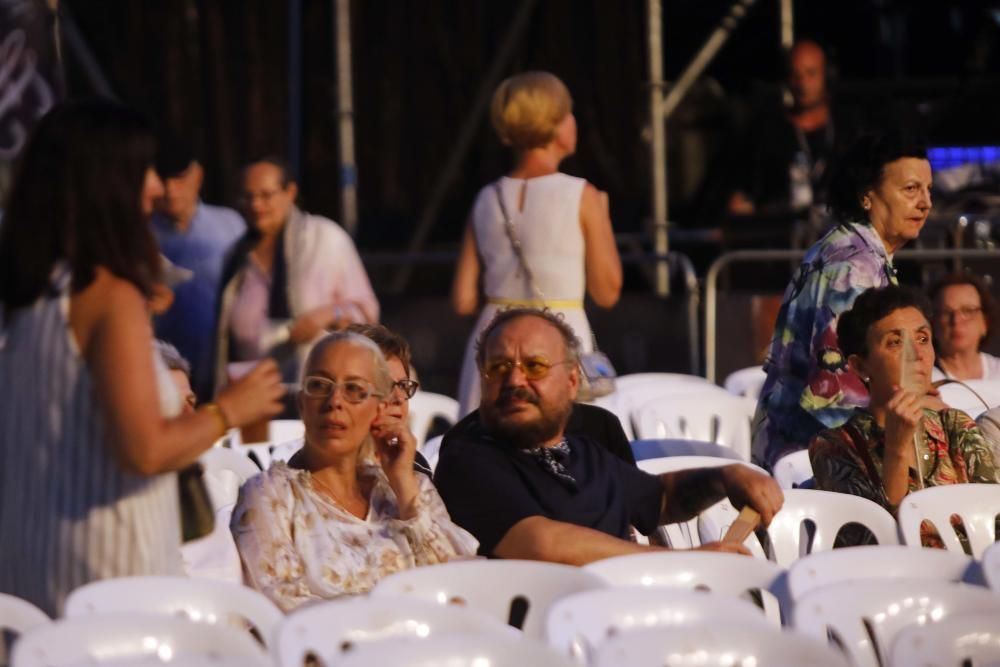 Ana Belén actúa en los conciertos de Viveros