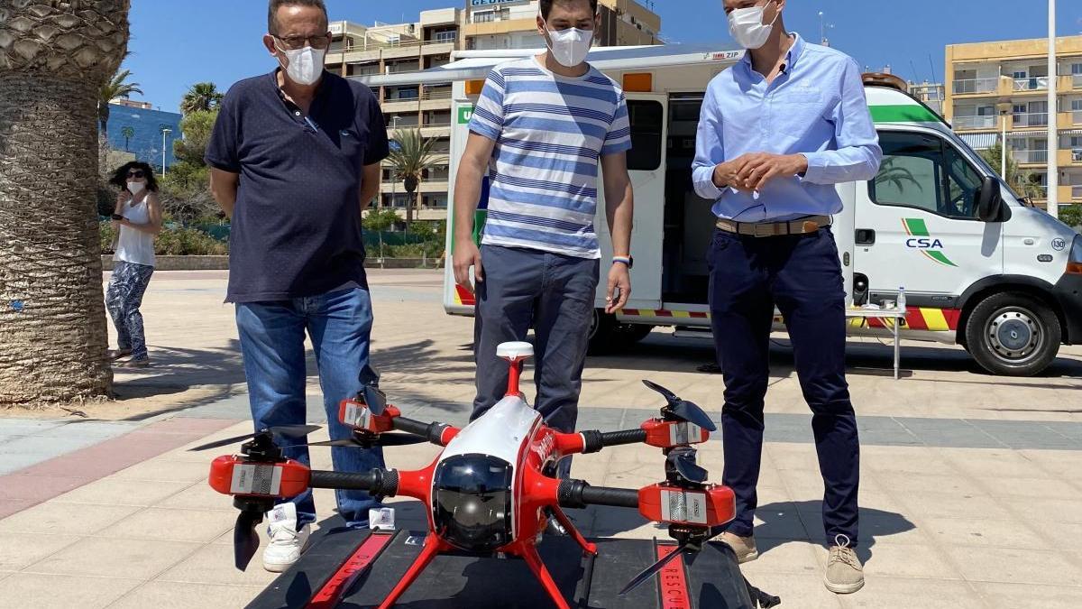 Sagunt controlará el aforo de la playa con drones