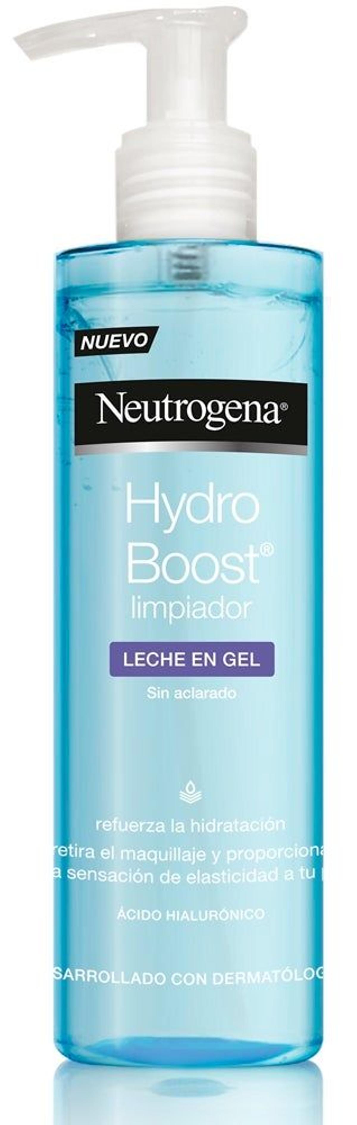 Leche limpiadora hidratante en gel de Neutrógena: 9,90 euros