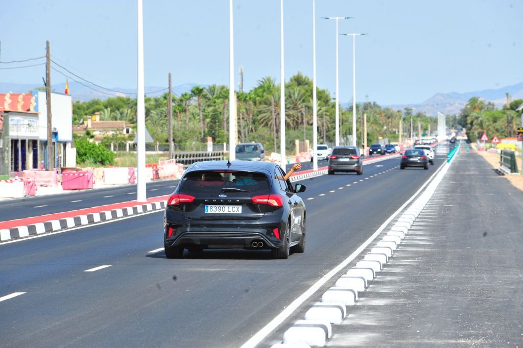 La carretera Elche-Santa Pola (CV-865) abre un tramo más de