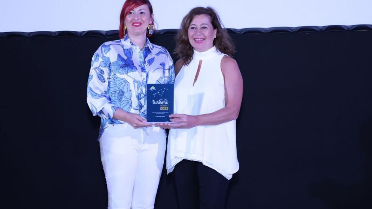 Ariadna Ferrer ganó el premio de Innovación Turística.  | CAIB