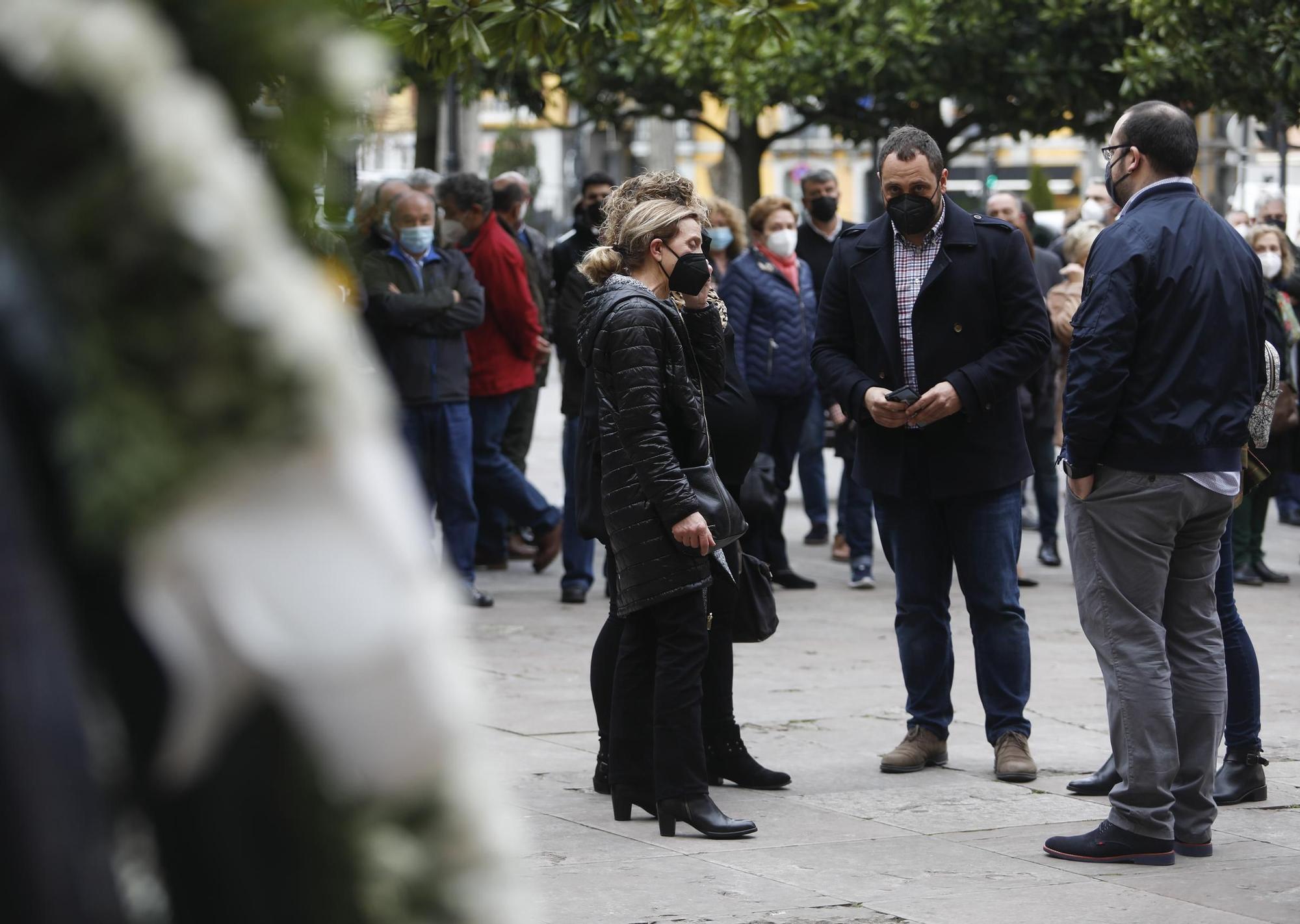 Funeral de Virgilio García, el operario sepultado por la nieve en San Isidro