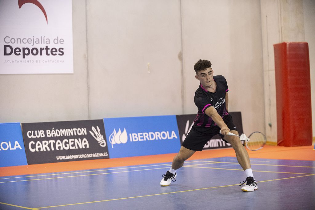 Campeonato de España de Bádminton en el Palacio de los Deportes de Murcia