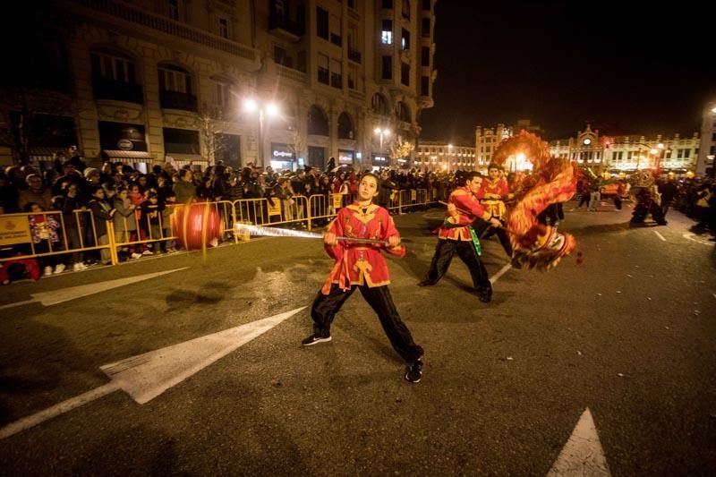 Cabalgata año nuevo chino 2020