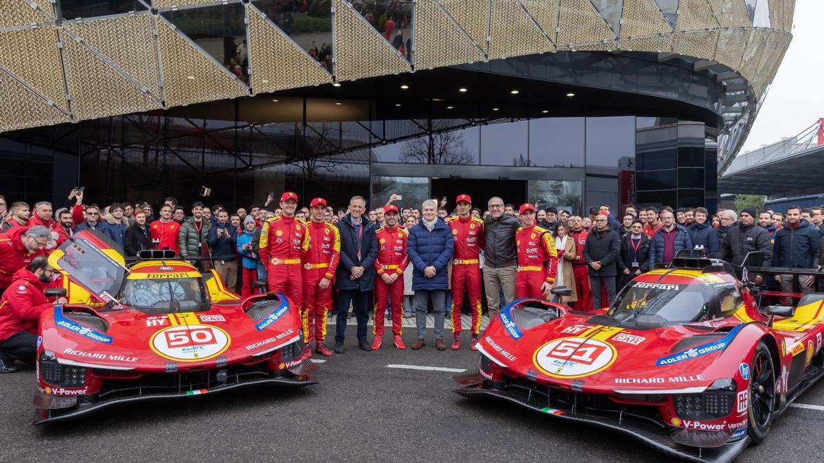 Maranello celebra el WEC