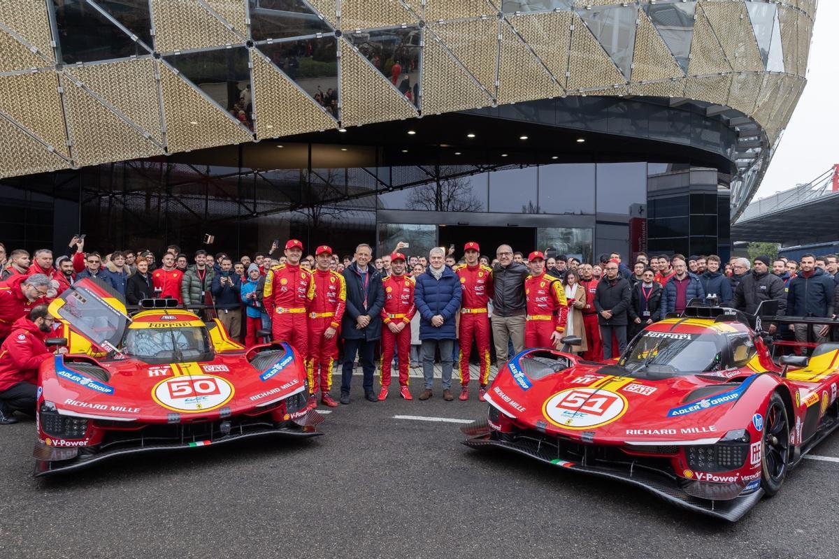 Maranello celebra el WEC