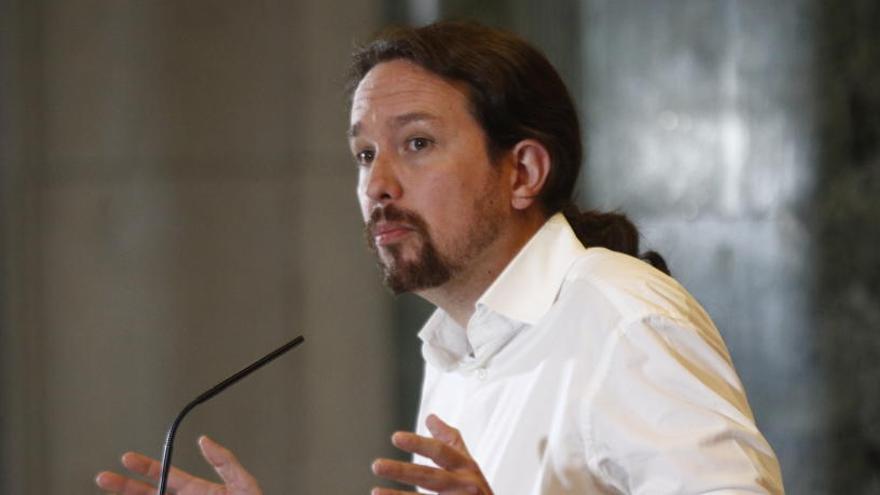 Pablo Iglesias se queja de Sánchez.