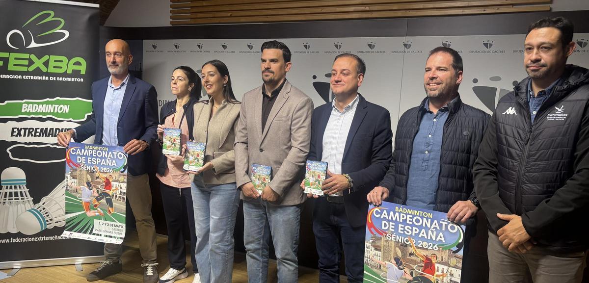 Presentación del evento, este miércoles en Cáceres.