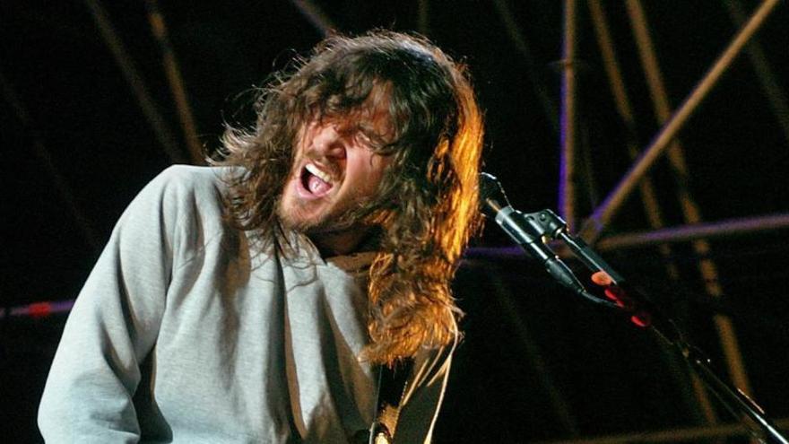 El guitarra de Red Hot Chili Peppers, John Frusciante.