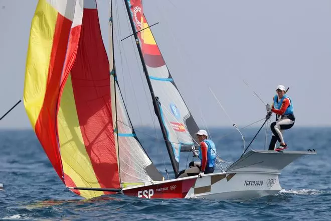 Paula Barceló y Támara Echegoyen se quedan sin medalla por un punto