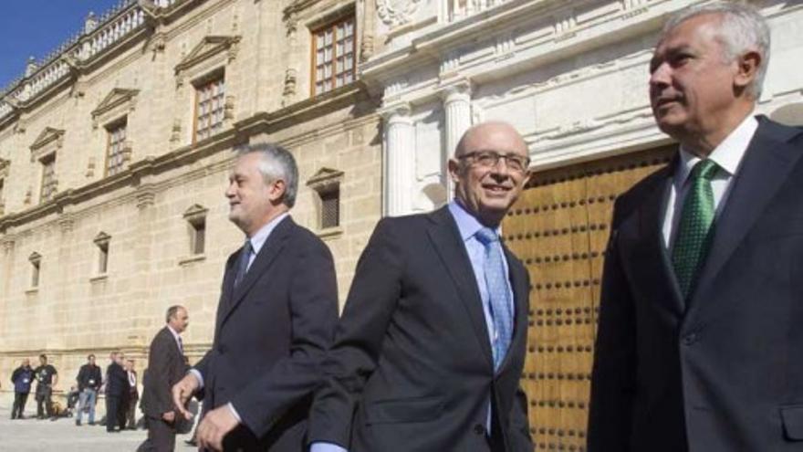 Montoro: "El déficit de Andalucía es importante"