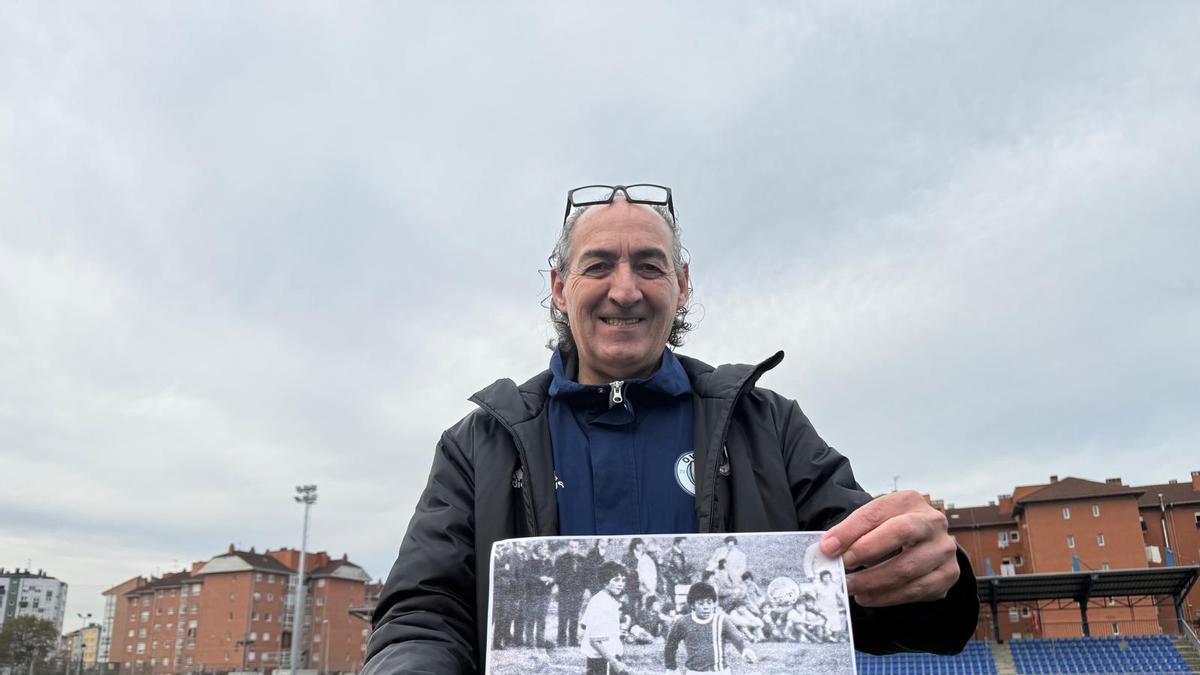 Eduardo "Beto" Fernández, el exfutbolista argentino que jugó con Maradona y forma parte del cuerpo técnico del Oviedo City