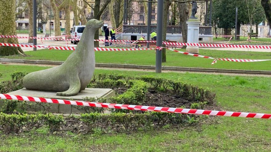 El parque del Muelle se prepara para Pascua