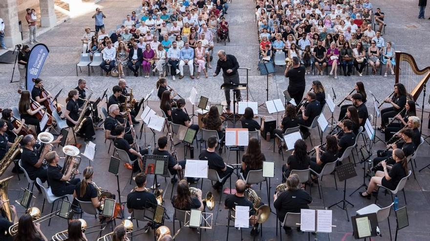 La Banda Sinfónica estrena una obra dedicada a Cabrera en la Misericòrdia